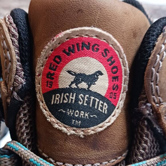 Irish Setter by Red Wing Women’s 83205 UltraDry EH Waterproof Leather Work Boots - Picture 14 of 15